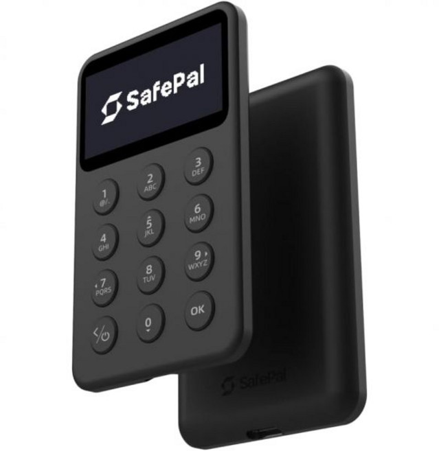 safepal X1 오픈 소스 블루투스 암호화폐 하드웨어 지갑 비트코인 이더리움 솔라나 기타 토큰과 NFT를 콜드 스토리지 보안 개인 키 월렛의 니모닉 문구, safepal X1 오픈 소스 블루투스 암호화폐 하드웨, 1개