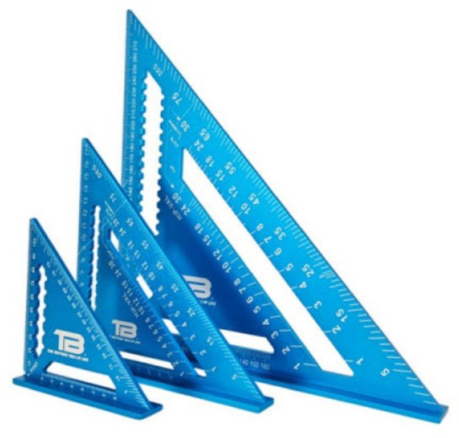 TB 알루미늄 삼각자 180mm 스피드스퀘어 툴브라더스, 1개