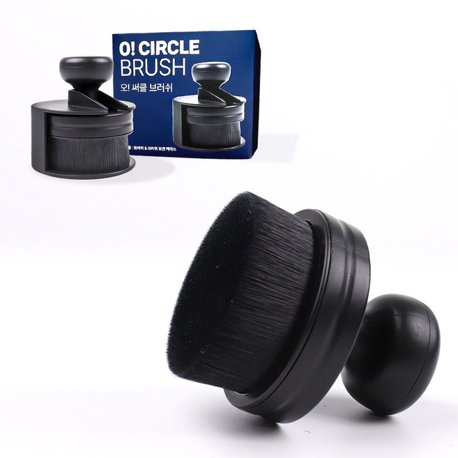 마프라 차량용 미세모 오 써클 브러쉬, 1개