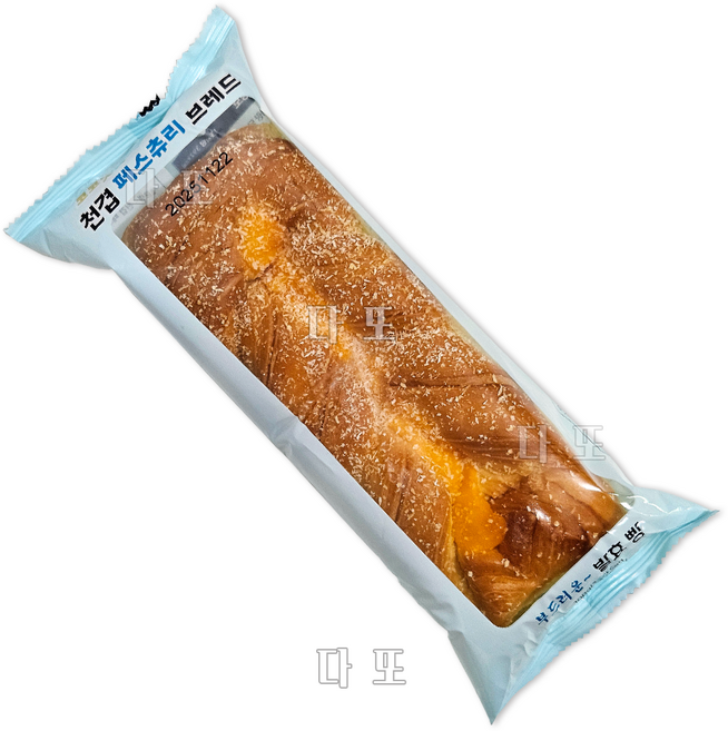 천겹 패스츄리 코코넛맛 천원빵 간식, 1개, 108g