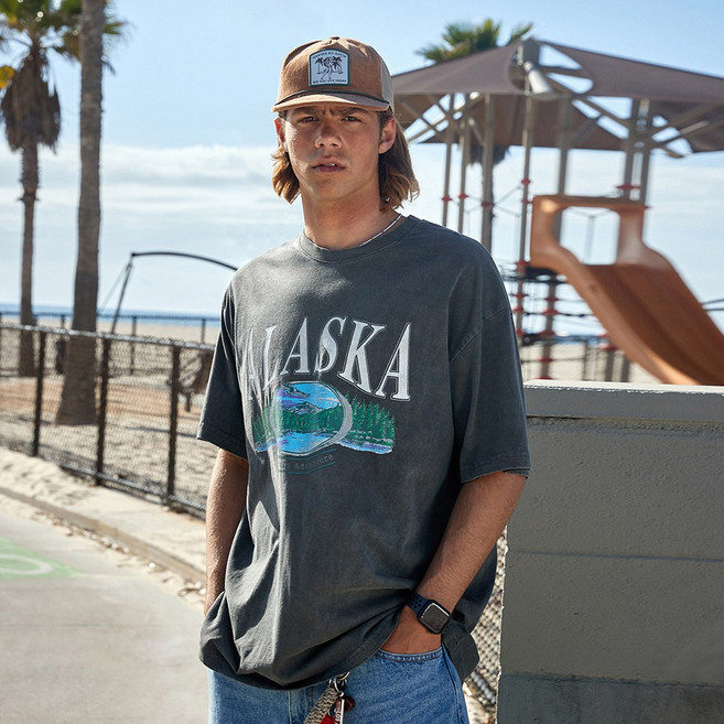 플루크 알레스카 피그먼트 통기성 반팔티 FST722