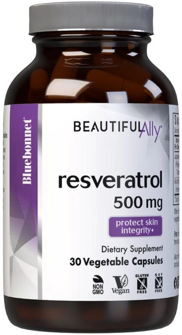 블루보넷 트랜스 레스베라트롤 500mg RESVERATROL 미국정품직구, 30정, 1개 - 쿠팡
