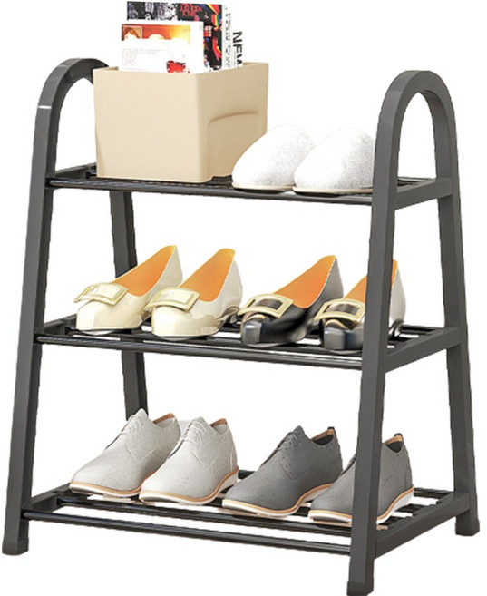 금설화 초미니 신발장 45cm, 블랙, 1개