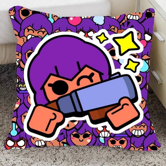 브롤스타즈 캐릭터 브롤러 쿠션 굿즈 소파쿠션 베개 대형쿠션, 사진26