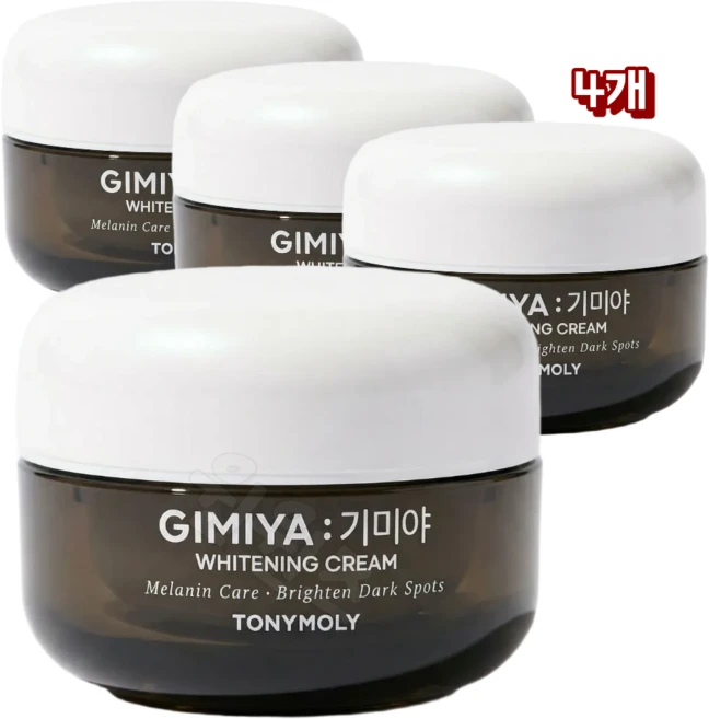 토니모리 기미야 미백 크림, 50g, 4개 - 쿠팡