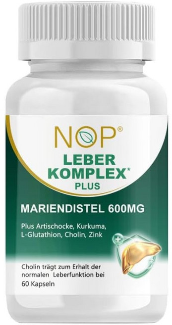 NOP 밀크씨슬 콜린 아티초크 60캡슐, 1개, 60정
