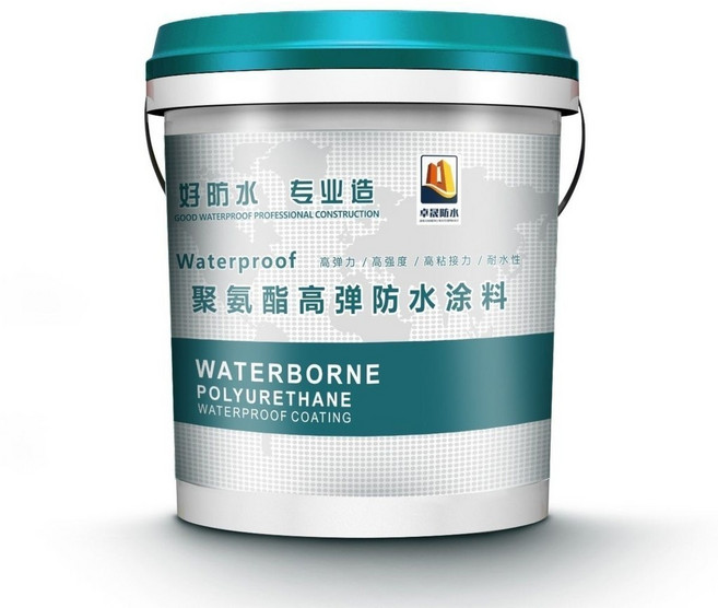 聚氨酯高彈防水塗料 屋頂裂縫補漏 陽臺衛生間專用, 1個, 水泥灰色 耐曬抗凍防滑 +工具,2公斤裝 刷6平方 維保80年