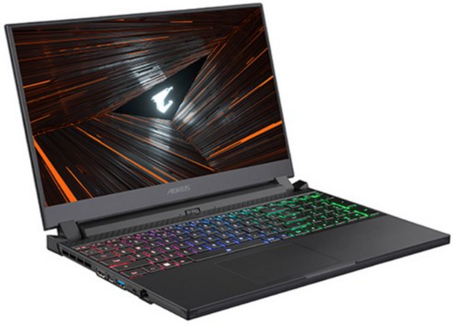 기가바이트 2022 어로스 5 15.6 코어i7 인텔 12세대 지포스 RTX 3070, 블랙, 512GB, 16GB, Free DOS, AORUS 5 SE4