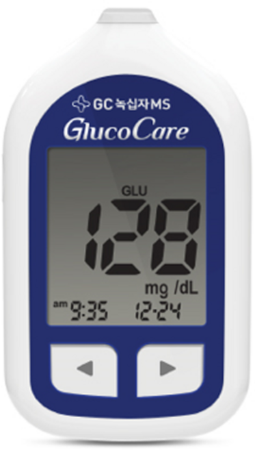 녹십자 글루코케어 혈당측정기 단품 (기계+채혈기+채혈침10개+파우치+건전지+당뇨수첩) SW, 1세트