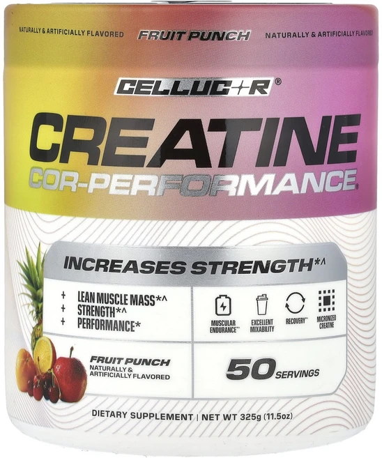 새해 건강을 선물하세요 C4 / Cellucor OR-Performance® 크레아틴 과일 펀치 맛 325g(11.5oz) 특별관리진행, C4CellucorCreatineORPerformanc, 325g, 1개 - 쿠팡
