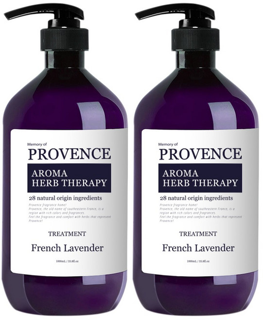 프로방스 프렌치 라벤더 트리트먼트, 2개, 1L