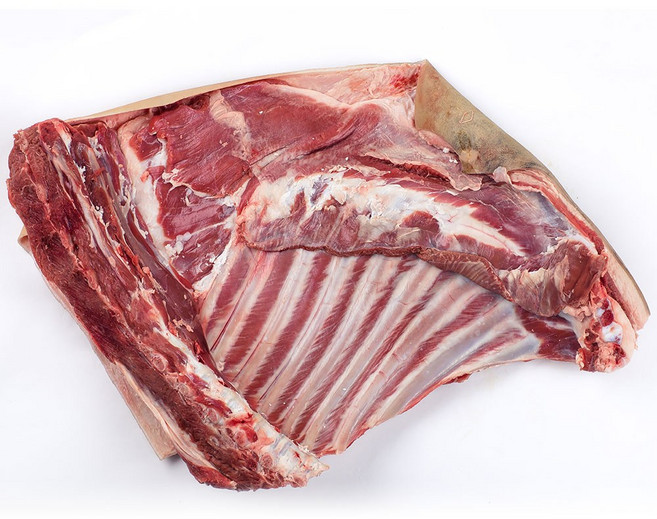 청원염소농장 국내산 흑염소고기 염소고기 지육 (고기+뼈+껍데기), 1개, 갈비2kg