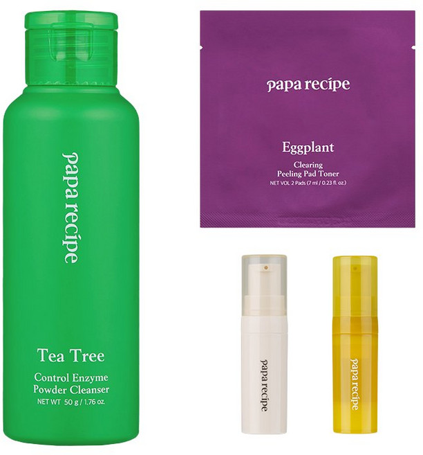 파파레서피 티트리 컨트롤 효소 파우더 클렌저 50g, 1개