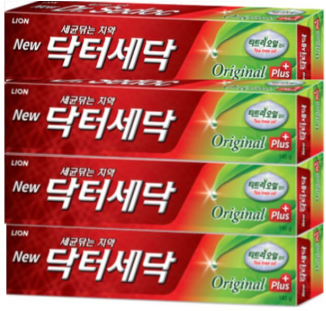 닥터세닥 지널구강케어 140g치약세트 라이온코리아 지널치약, 1