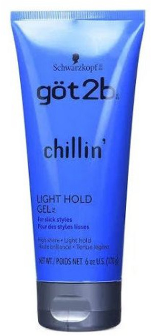 Got2b Chillin Light Hold Gel 6 oz By Schwarzkopf갓투비 칠린 라이트 홀드 젤 6온스 (슈왁스코프), 170g