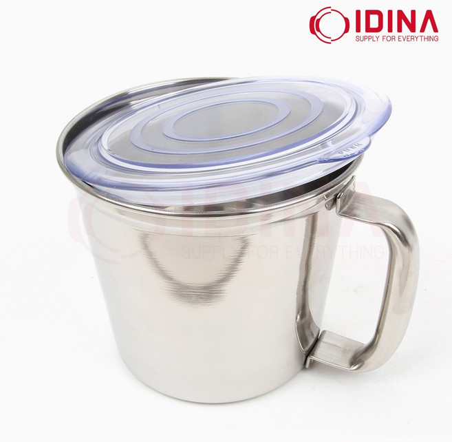 이디나 손잡이 스텐 양념통 8호, 1개