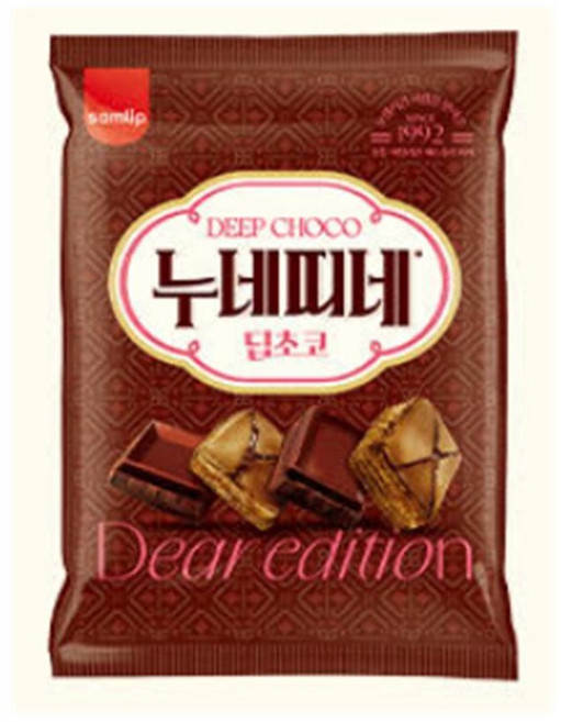 에스피씨 딥초코 미니 누네띠네, 60g, 6개