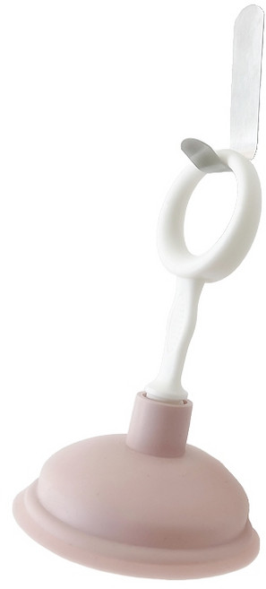 케일 세면대 미니 뚫어뻥과 무타공 스텐걸이 세트, 스탠후크 포함, 블루, 1개