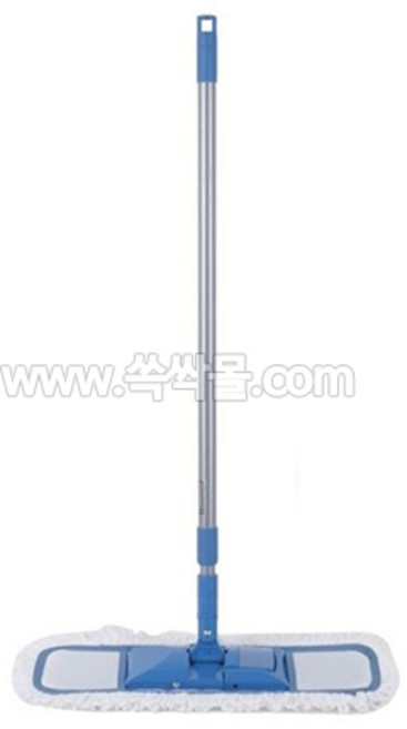 삼정 초극세사 가로방걸레 2단핸들 세트(중) (본체 38x9.5cm/자루71~124cm), 1개