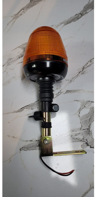 QM-809 중장비 굴삭기 지게차 트랙터 꼽는타입 LED경광등 굴착기led경광등 포크레인led경광등 중장비경광등, LED경광등+브라켓