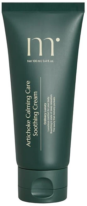 Molvany Artichoke 카밍 케어 수딩 크림 - 데일리 페이셜 하이드레이팅 모이스처라이저 & 바디 크림 - 탈수 및 민감한 피부를 위한 한국 스킨 케어 - 100ml(, 1개 - 쿠팡
