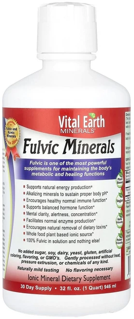 바이탈어스미네랄스 풀빅 미네랄 946ml(32fl oz (946ml), 1개, 946ml - 쿠팡