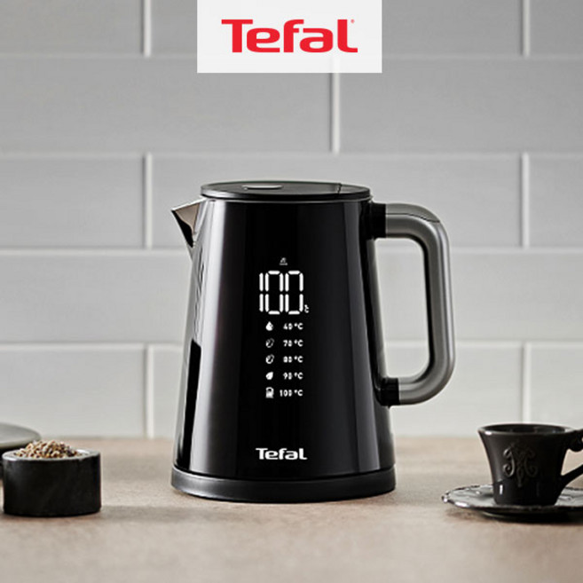 테팔 전기포트 디지털 디스플레이 1L KO8528KR 커피 분유 티 무선주전자