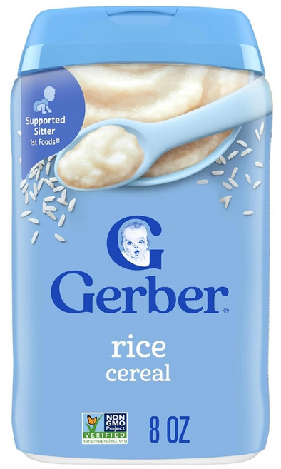 거버 이유식 쌀 Rice 시리얼 227g, 1개