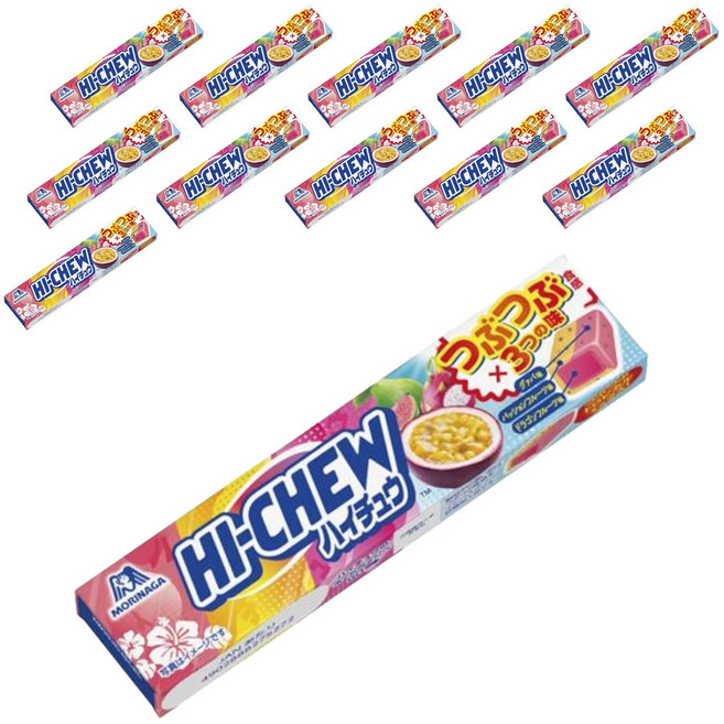 Hi-Chew Hi-Chew 晶瑩顆粒軟糖 x 3種口味 12入, 12個, 55.2g