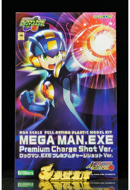 壽屋 洛克人 EXE Premium 集氣射擊 Ver. 組裝模型, 1個