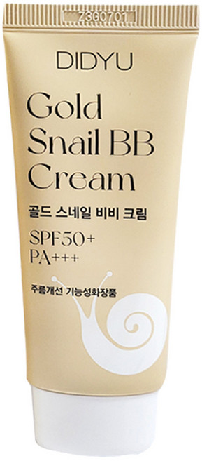 디쥬 골드 달팽이 비비크림 50ml 자외선차단 SPF 50+ PA+++ 주름개선 BB크림, 1개