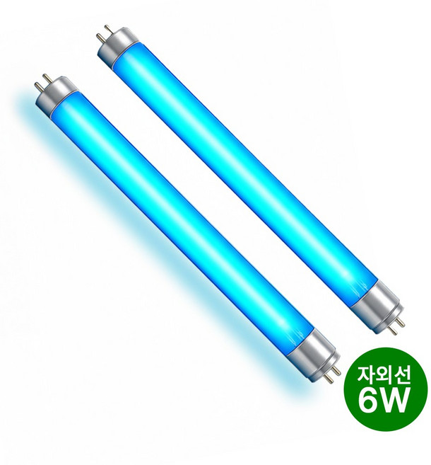 소니델 자외선 살균램프 UV 소독램프 젖병소독기, 2개, 6W