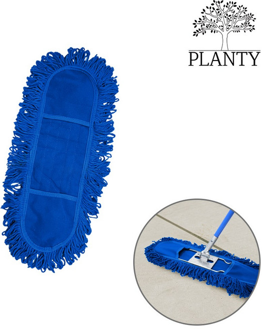 플렌티 빨아쓰는 신마 리스킹 걸레 45cm 블루 기름 강당 막대 밀대 마포 대 바닥 청소 사무실 업소용, 빨아쓰는신마리스킹걸레45cm블루