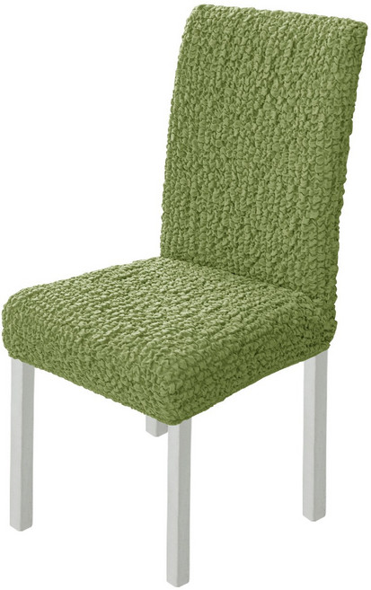 1+1 고탄력 스판 식탁 의자커버 덮개 2p 식당 카폐 사무실 사계절 체어 의자카바, 2개, 그린