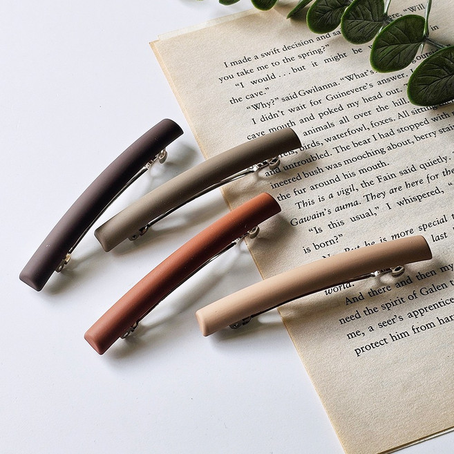 헤미쉬스타일 무드브릭 얇은자동핀