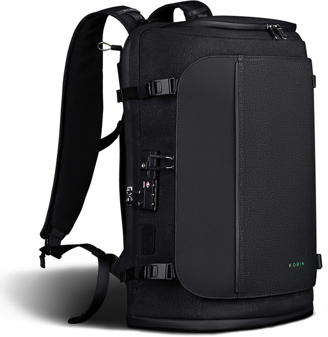 [코린 허브팩X] 확장형 여행용 백팩 대용량 16인치 노트북 가방 KR637A