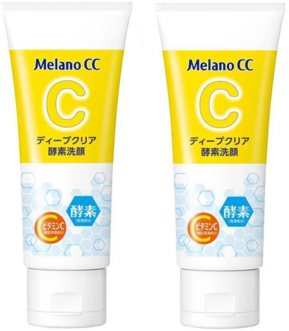 Melano CC 維他命酵素潔顏乳, 1個, 洗面乳×2條