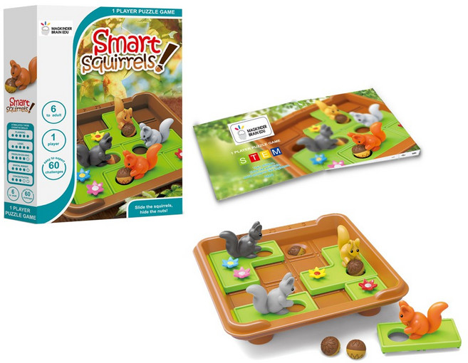 점핑토끼 귀여운 동물 퍼즐 보드게임 B710, 단품, 단품