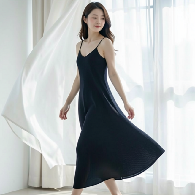 테라비브 여성 롱 원피스 여름용