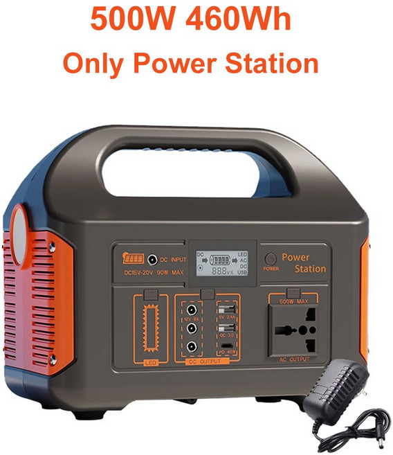 가이아레이 500W 300W 태양광 발전소 AC 110V 220V 순수 정현파 발전기 휴대, 영국, 220V용, 500W Power Station