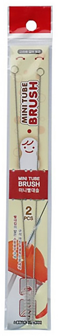 영스타 미니 빨대솔 스트로우 빨대 세척솔 2PCS, 1개, 기본