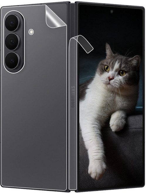 폴드 프라임 후면 힌지 우레탄 투명 보호필름, 1개