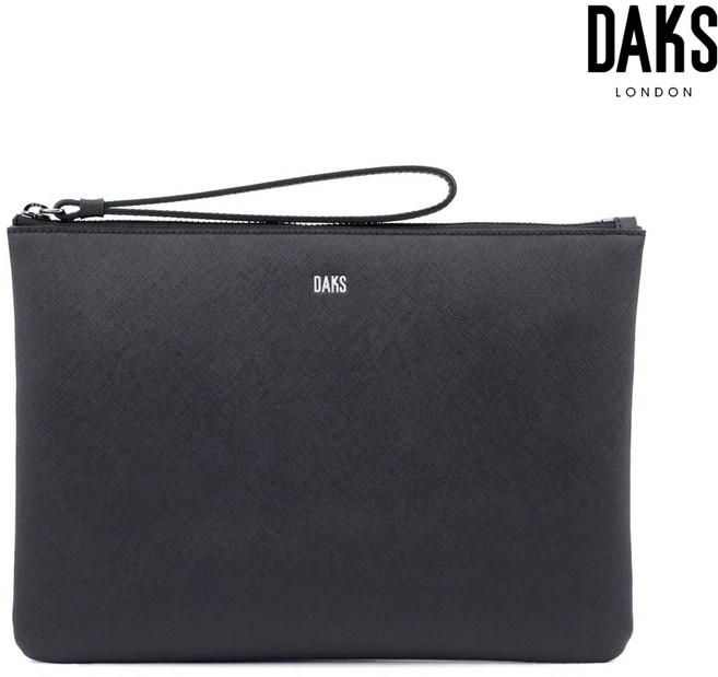 [백화점 선물포장] 닥스 클러치백 남성 명품 미니 파우치 가죽 손가방 일수가방 102