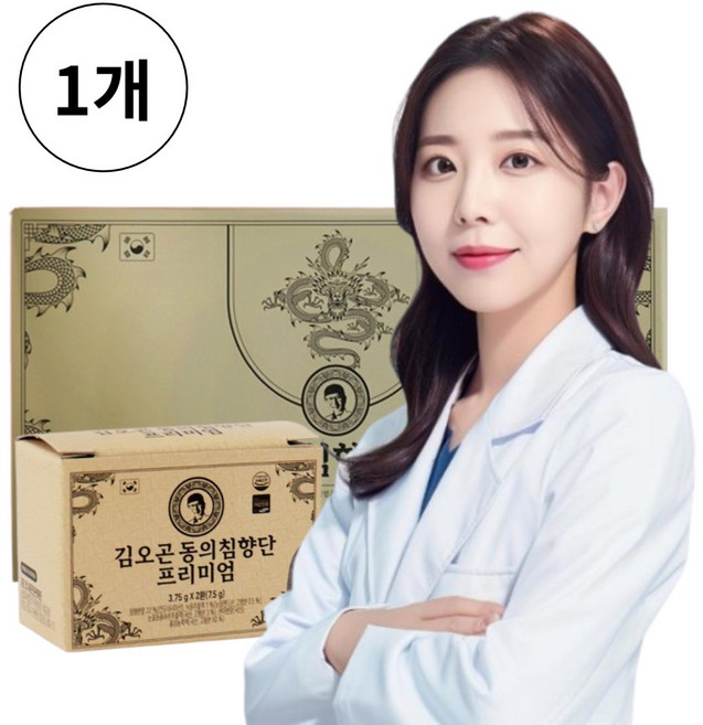 침향환 22% 녹용 국내산 6년근 홍삼진액 천마분말 HACCP, 1개, 225g