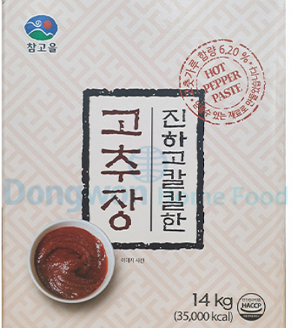 참고을 진하고 칼칼한 고추장, 1개, 14kg