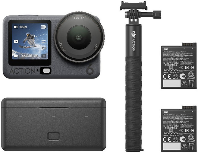 DJI Osmo Action 6 강화 콤보 액션캠, AC006