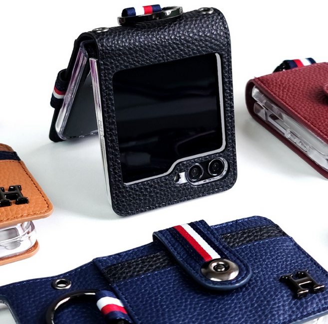 잭팟 힙 갤럭시Z플립7용 커버 케이스/손가락링/카드포켓