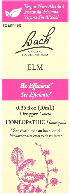 Bach 오리지널 꽃 요법 느릅나무 10ml(0.35fl oz), Bach오리지널꽃요법느릅나무10ml035floz, 1개, 10ml - 쿠팡