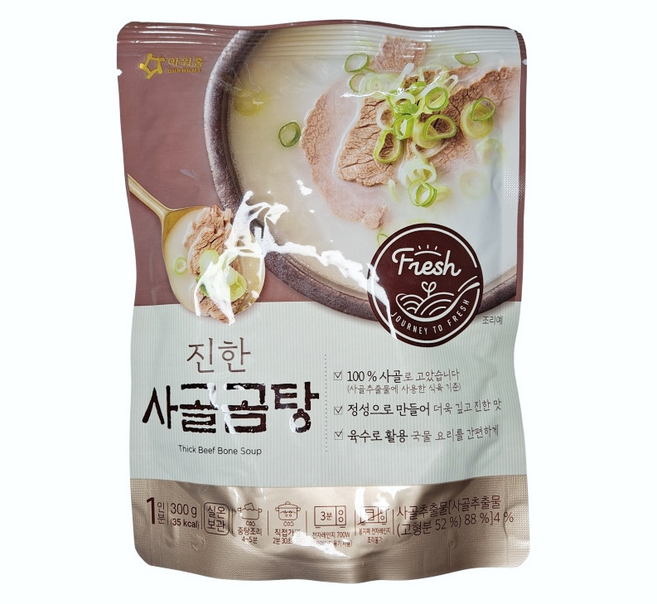 아워홈 진한 사골곰탕, 5개, 300g