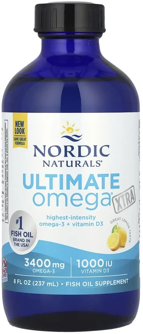 Nordic Naturals 얼티미트 오메가 엑스트라 레몬 8 액량 온스 (237 ml), NordicNaturals얼티미트오메가엑스트라레몬8액량, 1개, 237ml - 쿠팡
